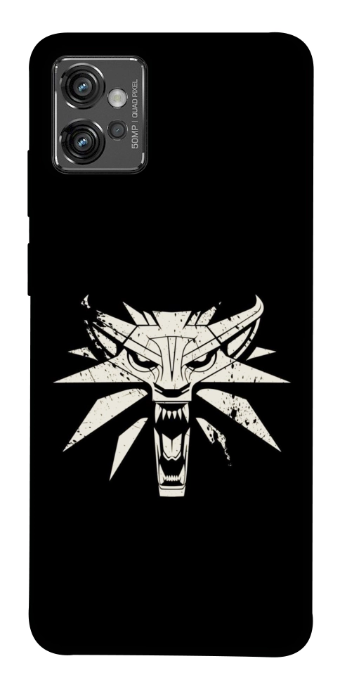 Чехол Wolf medallion для Motorola Moto G32