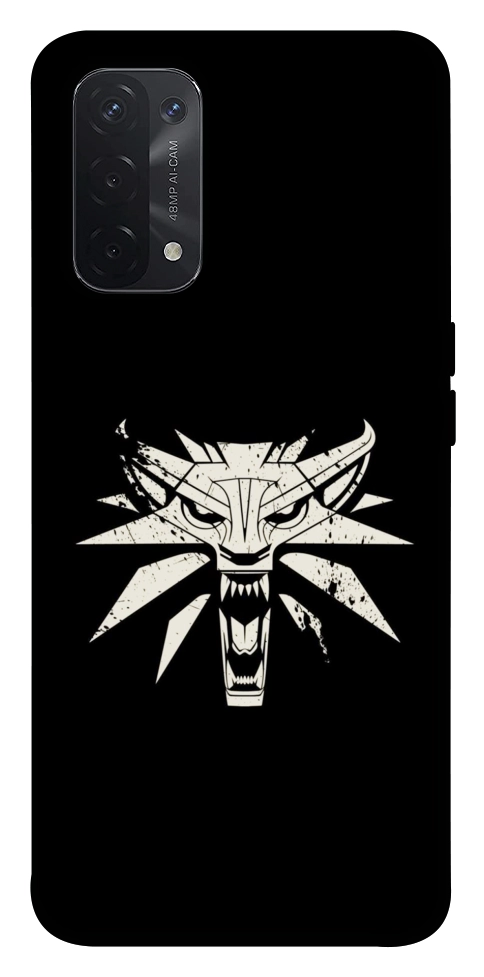Чехол Wolf medallion для Oppo A74 5G