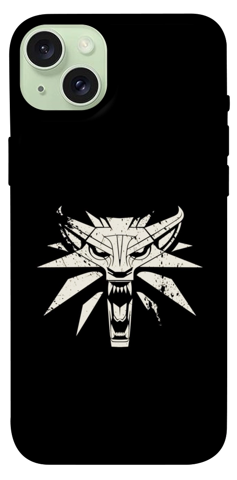 Чехол Wolf medallion для iPhone 15 Plus