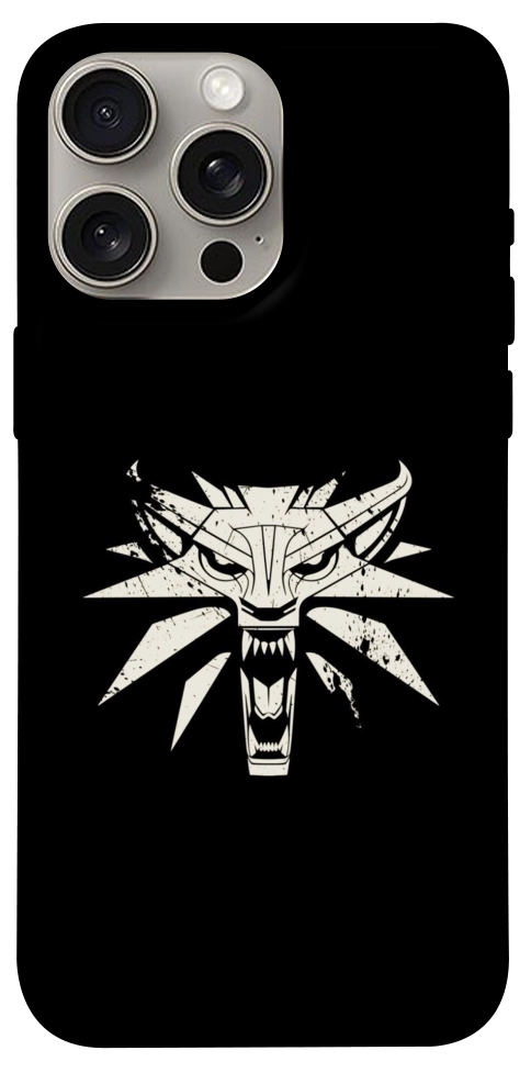 Чехол Wolf medallion для iPhone 15 Pro Max