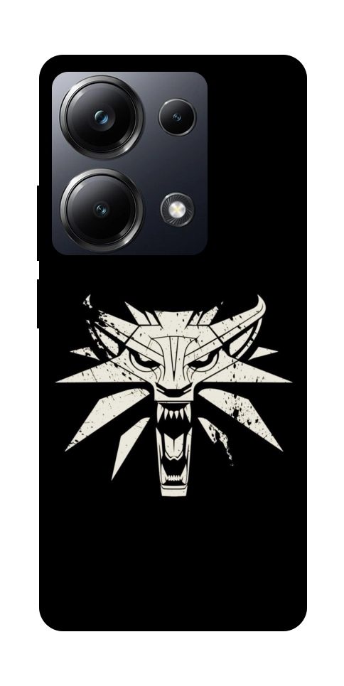 Чехол Wolf medallion для Xiaomi Poco M6 Pro 4G