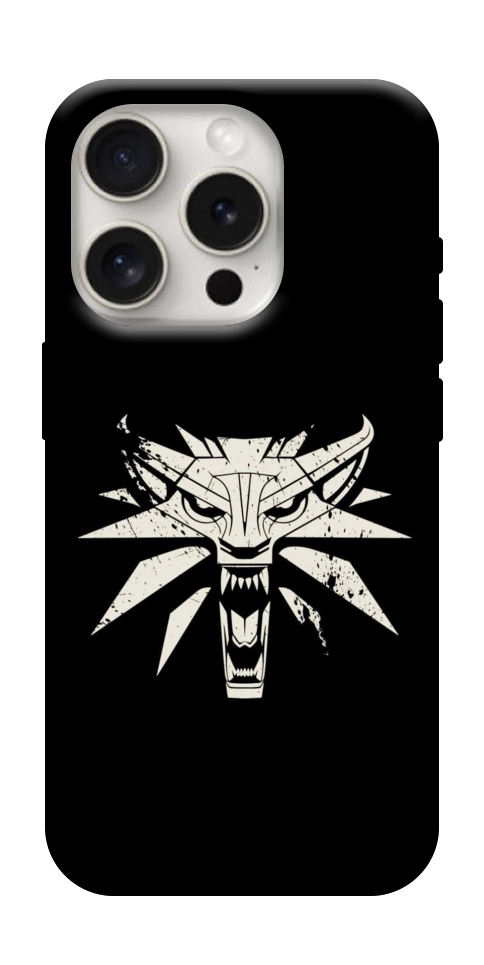Чехол Wolf medallion для iPhone 16 Pro