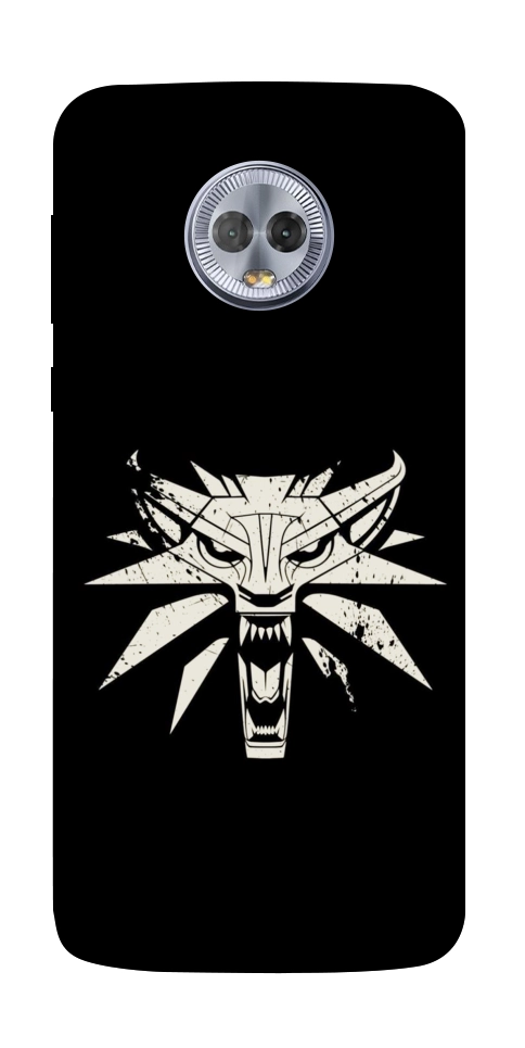 Чехол Wolf medallion для Motorola Moto G6 Plus