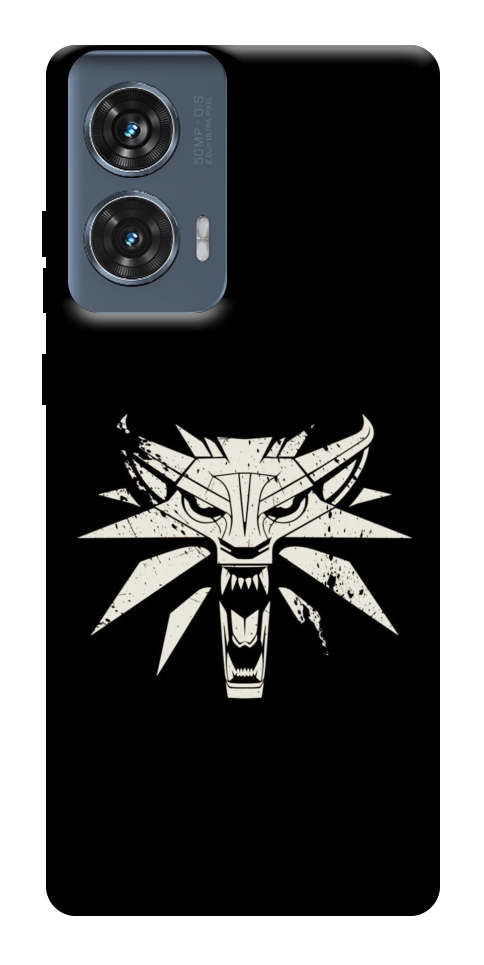 Чехол Wolf medallion для Motorola Edge 50 Fusion