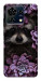 Чохол Єнот у квітах для ZTE Blade V50 Vita