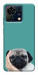 Чохол Сплячий мопс для ZTE Blade V50 Vita