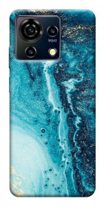 Чохол Блакитна фарба для ZTE Blade V50 Vita