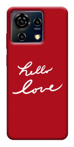 Чохол Hello love для ZTE Blade V50 Vita