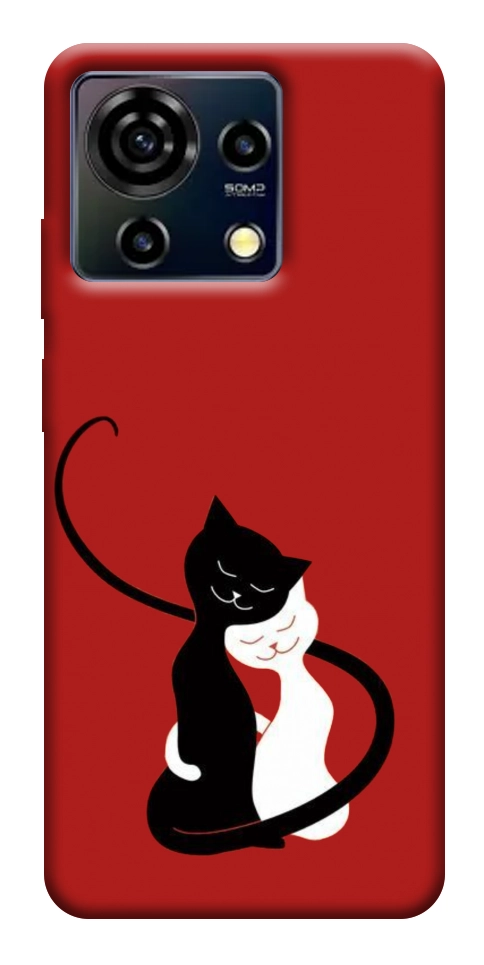 Чохол Закохані коти для ZTE Blade V50 Vita