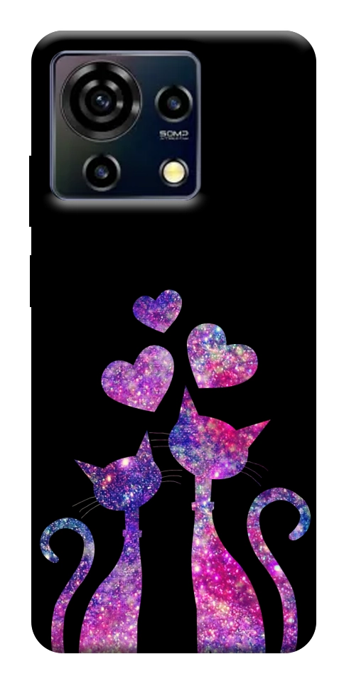Чохол Космічні коти для ZTE Blade V50 Vita
