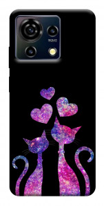 Чохол Космічні коти для ZTE Blade V50 Vita
