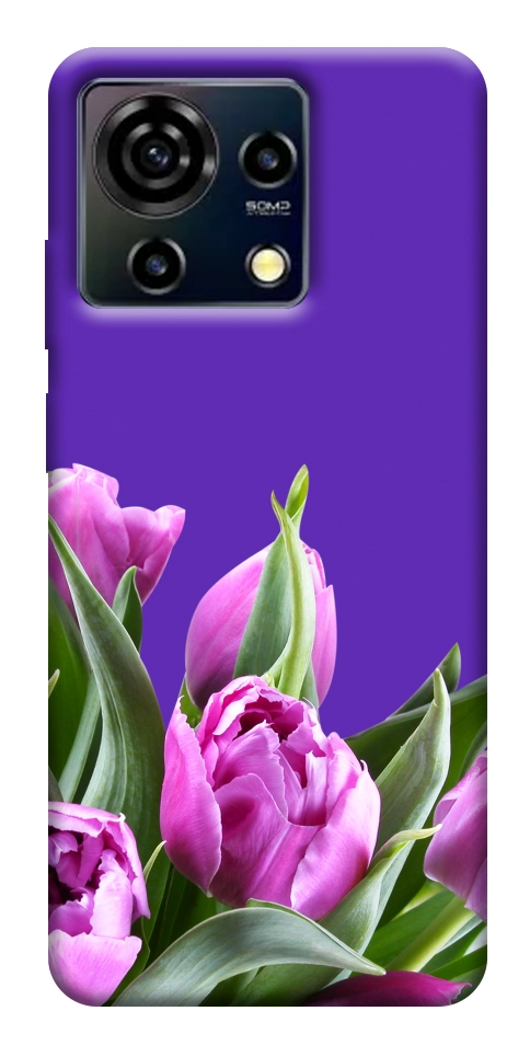 Чохол Тюльпани для ZTE Blade V50 Vita