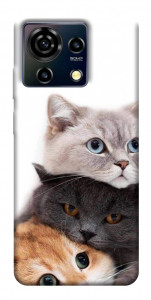 Чохол Три коти для ZTE Blade V50 Vita