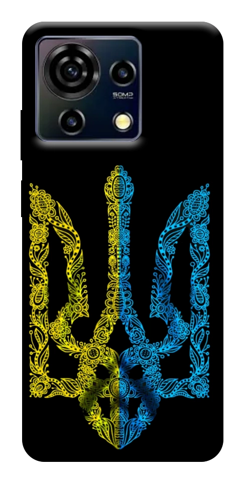Чохол Жовтоблакитний герб для ZTE Blade V50 Vita