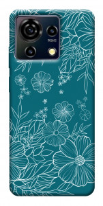Чохол Botanical illustration для ZTE Blade V50 Vita