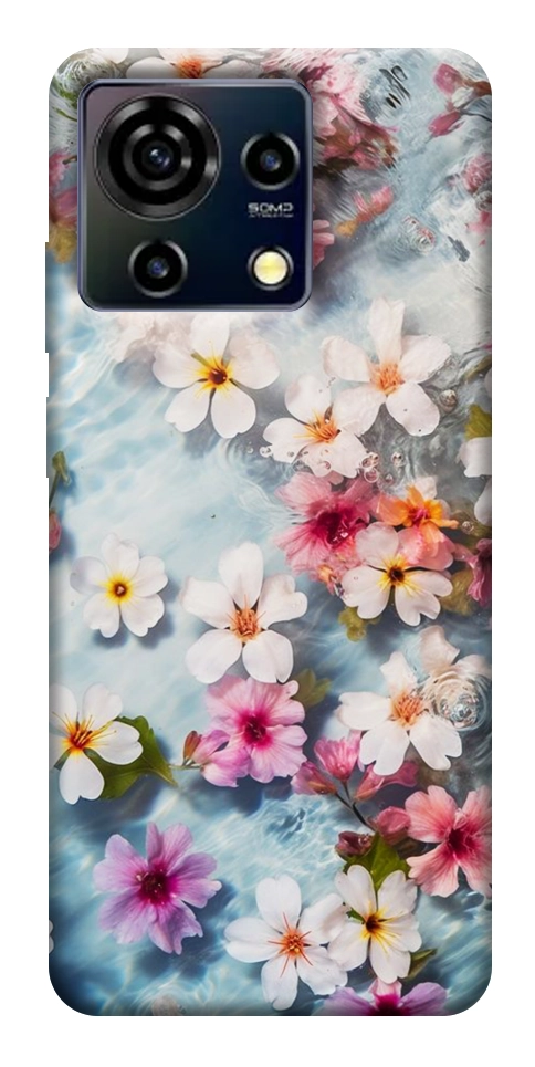 Чохол Floating flowers для ZTE Blade V50 Vita