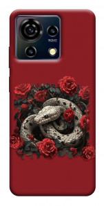 Чохол Roses snake для ZTE Blade V50 Vita