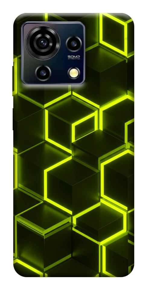 Чохол Neon hexagon для ZTE Blade V50 Vita