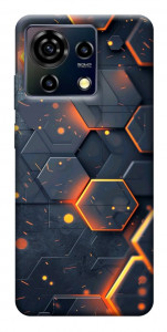 Чохол Burning hex pattern для ZTE Blade V50 Vita