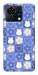 Чохол Кролики-квіточки для ZTE Blade V50 Vita