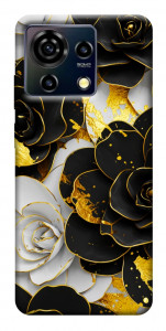 Чохол Flower black-white для ZTE Blade V50 Vita