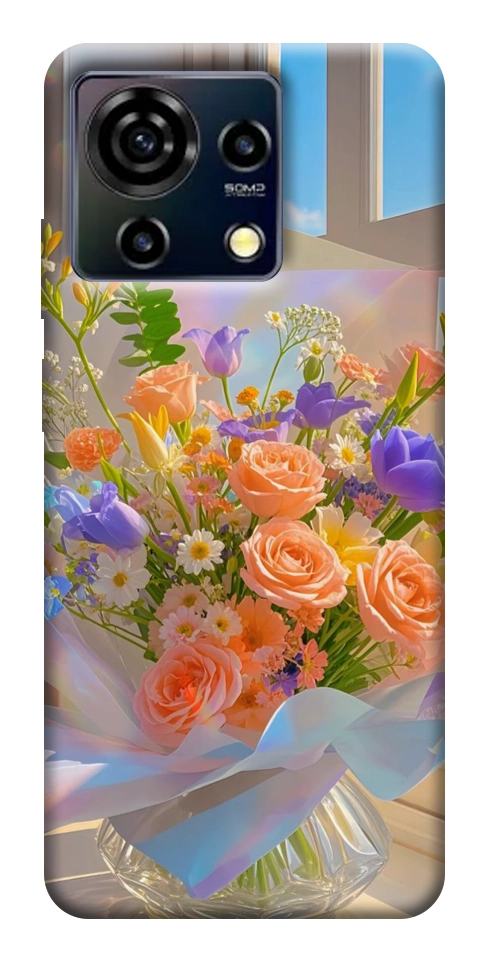 Чохол Яскравий букет для ZTE Blade V50 Vita