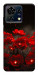Чохол Burning flowers для ZTE Blade V50 Vita