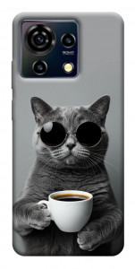 Чохол Grey cat coffee для ZTE Blade V50 Vita