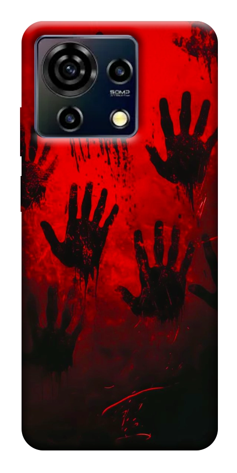 Чохол Bloody hands для ZTE Blade V50 Vita