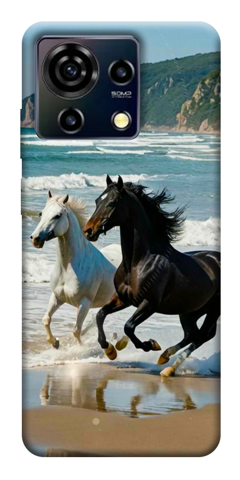 Чехол Beach Horses для ZTE Blade V50 Vita