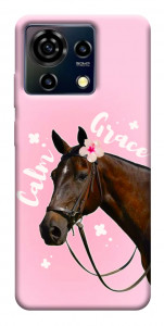 Чохол Horse with flower для ZTE Blade V50 Vita