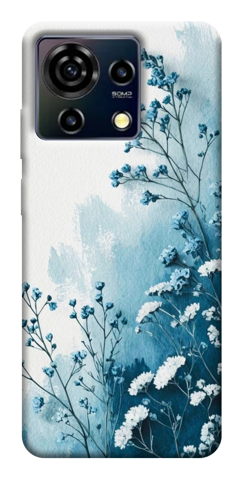 Чехол Blue minimal для ZTE Blade V50 Vita