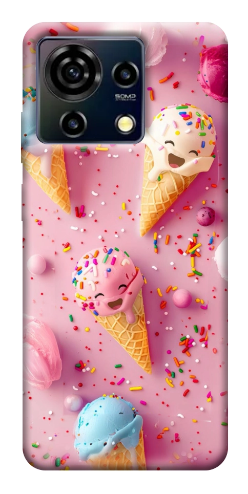 Чохол Веселе морозиво для ZTE Blade V50 Vita