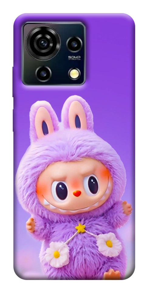 Чохол Labubu purple для ZTE Blade V50 Vita
