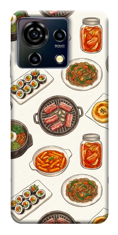 Чехол Korean food для ZTE Blade V50 Vita