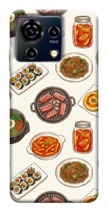 Чохол Korean food для ZTE Blade V50 Vita