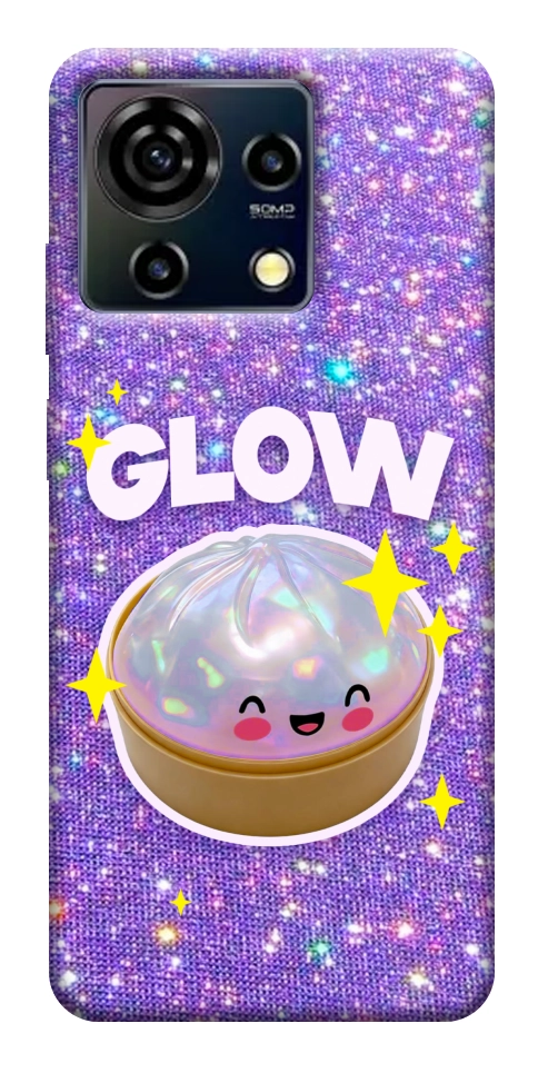 Чехол Purple sparkle dumpling для ZTE Blade V50 Vita