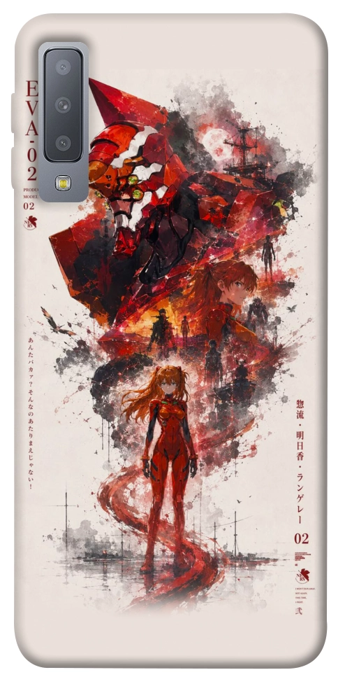 Чехол Red eclipse для Galaxy A7 (2018)