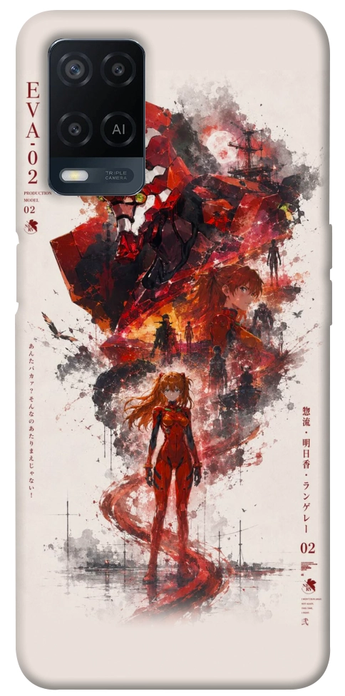Чехол Red eclipse для Oppo A54 4G