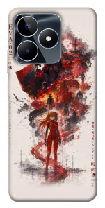 Чехол Red eclipse для Realme C53