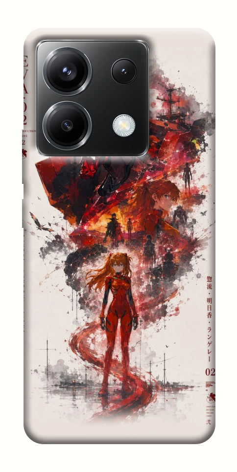 Чехол Red eclipse для Xiaomi Poco X6