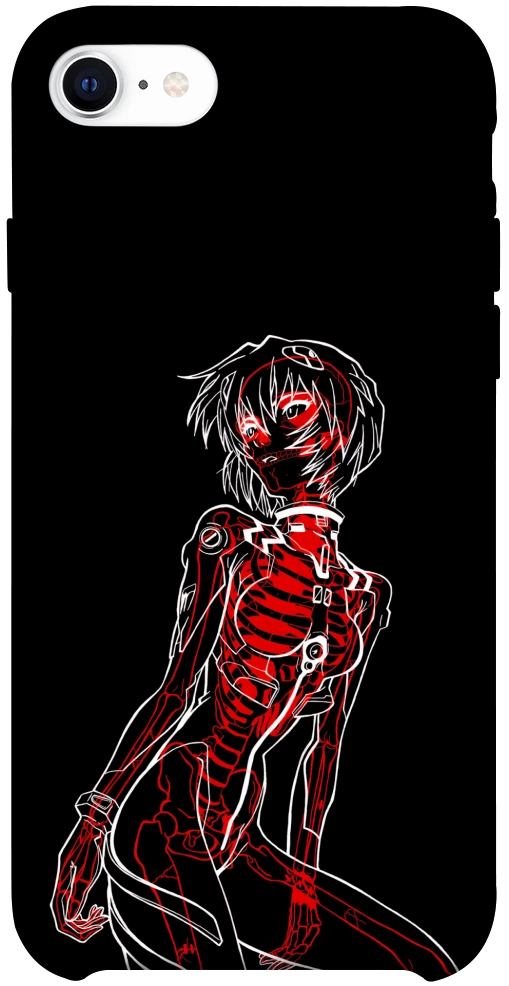 Чехол Rei skeleton для iPhone SE (2020)