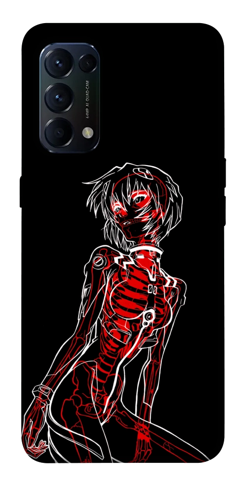 Чехол Rei skeleton для Oppo Reno 5 4G