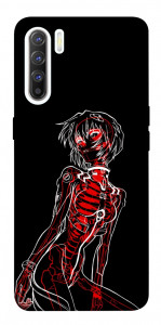 Чехол Rei skeleton для Oppo Reno 3
