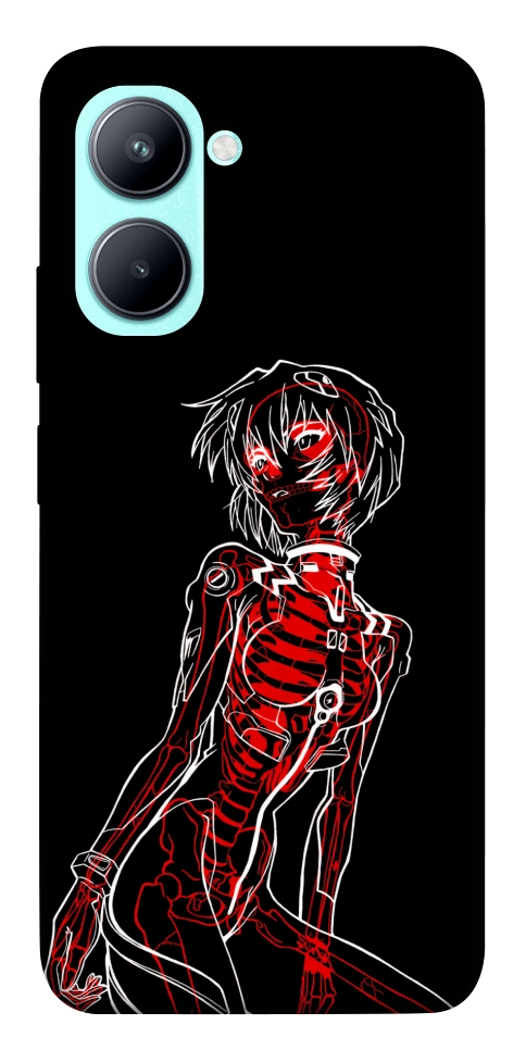 Чехол Rei skeleton для Realme C33