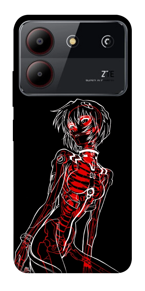 Чехол Rei skeleton для ZTE Blade A54 4G