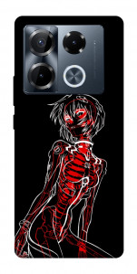 Чехол Rei skeleton для Infinix Note 40 Pro 4G