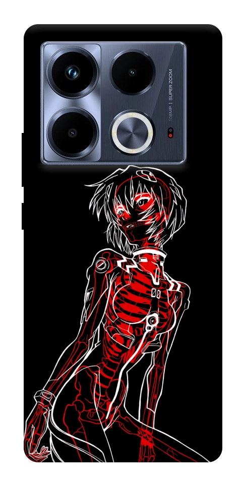 Чехол Rei skeleton для Infinix Note 40 4G