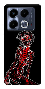 Чехол Rei skeleton для Infinix Note 40 4G
