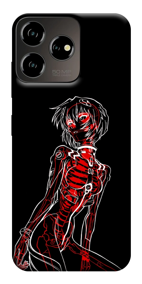 Чехол Rei skeleton для ZTE Blade V50 Design 4G